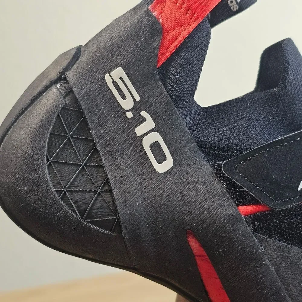 Adidas Five Ten Aleon Climbing Shoes Men's 11 Black Red Stealth C4 BC0861 510